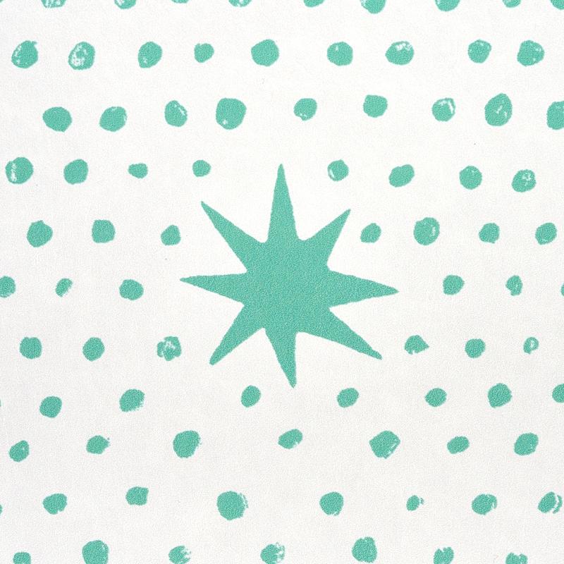 Schumacher Spot & Star Seaglass Wallpaper