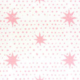 Schumacher Spot & Star Pink Wallpaper