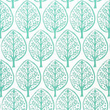 Schumacher Tree Seaglass Wallpaper