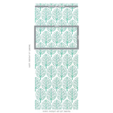 Schumacher Tree Seaglass Wallpaper