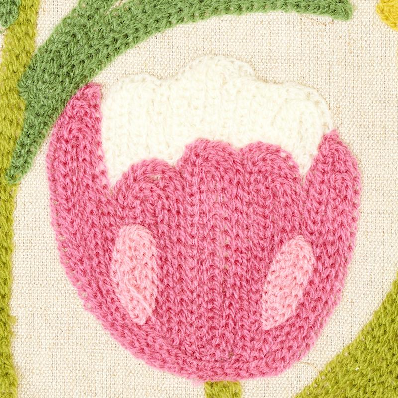 Schumacher Crewel Garden Multi Fabric