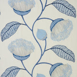 Schumacher Celinda Embroidery Blue Fabric