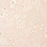 Schumacher Emaline Embroidery Blush Fabric