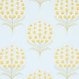 Schumacher Aurelia Embroidery Sky Fabric