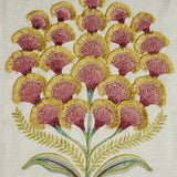 Schumacher Aurelia Embroidery Natural Fabric