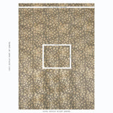 Schumacher Lotus Embroidery Gold Fabric