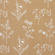 Schumacher Lisbeth Embroidery Camel Fabric