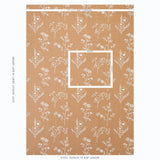 Schumacher Lisbeth Embroidery Camel Fabric