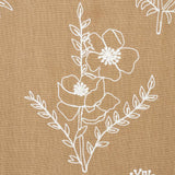 Schumacher Lisbeth Embroidery Camel Fabric