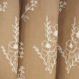 Schumacher Lisbeth Embroidery Camel Fabric