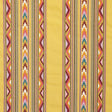Schumacher Zarzuela Stripe Embroidery Saffron Fabric