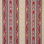 Schumacher Zarzuela Stripe Embroidery Multi Fabric