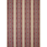 Schumacher Zarzuela Stripe Embroidery Multi Fabric