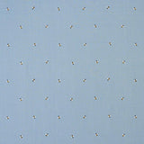 Schumacher Honey Bee Embroidery Sky Fabric