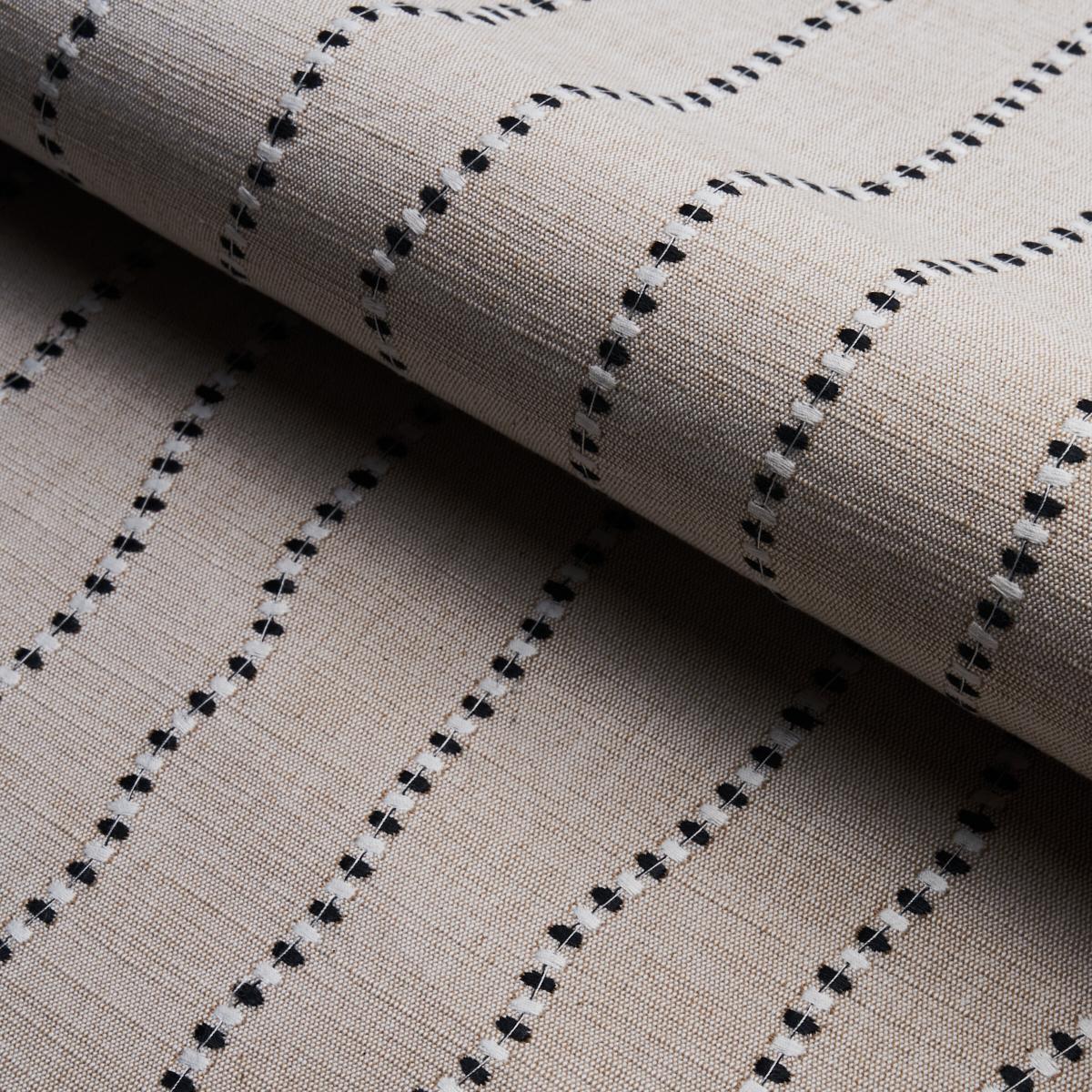 Schumacher Elodie Embroidery Natural Fabric