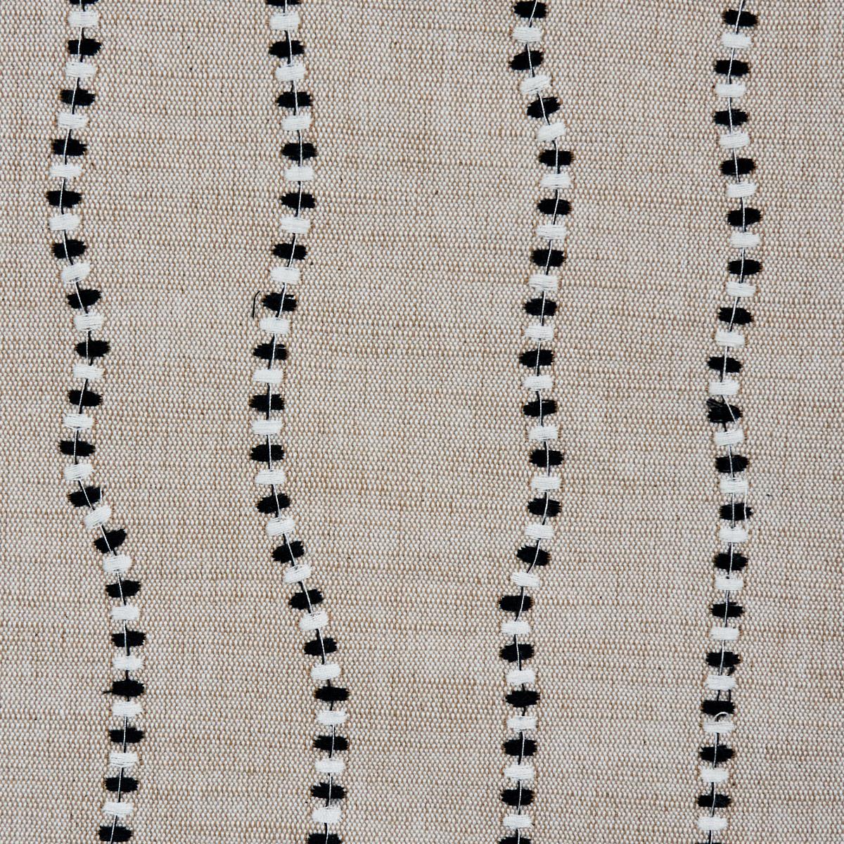 Schumacher Elodie Embroidery Natural Fabric
