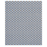 Schumacher Abelino Blue & Brown Fabric