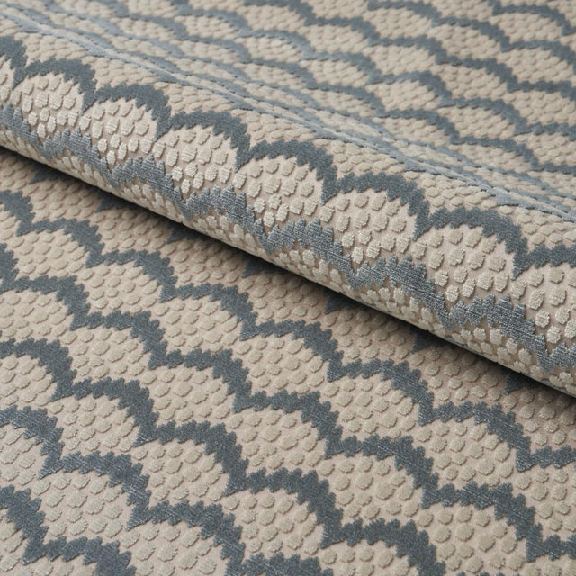 Schumacher Pollen Cut Velvet Soft Jade Fabric