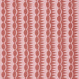 Schumacher Dagger Stripe Red On Pink Fabric