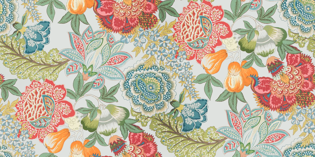 Brunschwig & Fils KARABALI AQUA Wallpaper