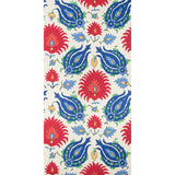 Brunschwig & Fils KASHMIRI BLUE/RED Wallpaper