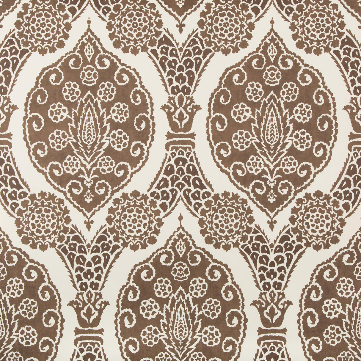 Brunschwig & Fils SUFERA CHOCOLATE Wallpaper