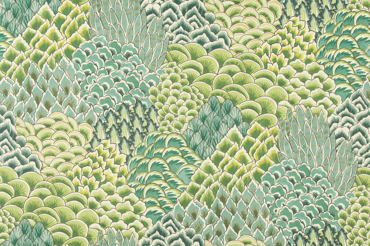 Brunschwig & Fils KATIBI LEAF Wallpaper
