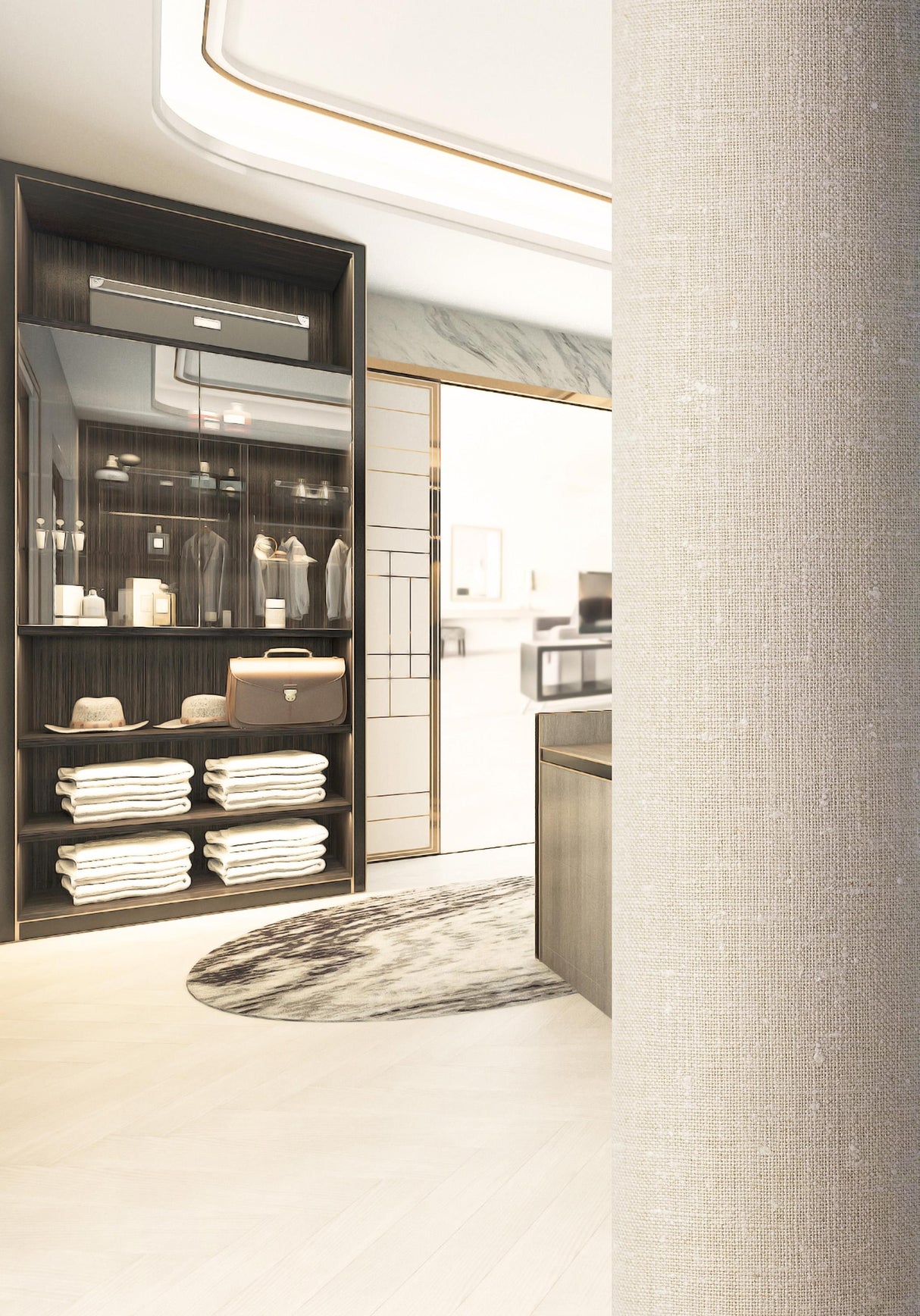 Winfield Thybony AMIES PARCHMENT Wallpaper