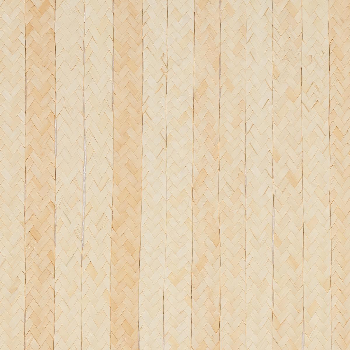 Schumacher Braided Buri Natural Wallpaper