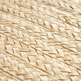 Schumacher Braided Buri Natural Wallpaper