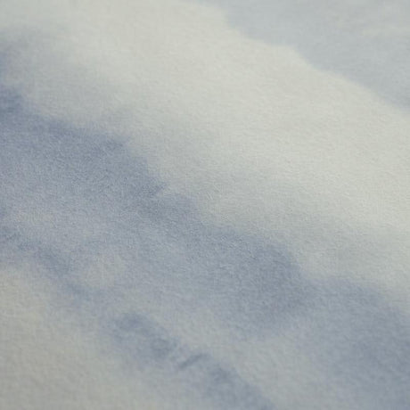 Schumacher Orissa Panel Blue & Natural Wallpaper