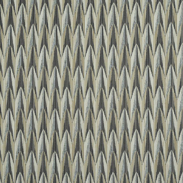 Schumacher Verdant Indoor/Outdoor Neutral Fabric