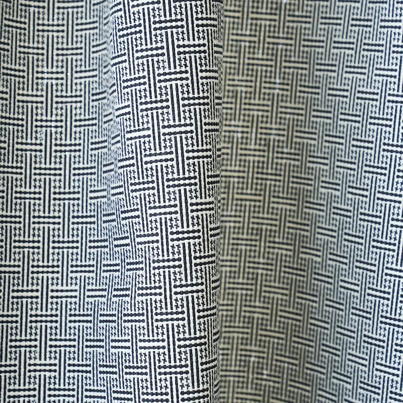 Schumacher Brickell Indoor/Outdoor Black Fabric