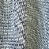 Schumacher Brickell Indoor/Outdoor Black Fabric