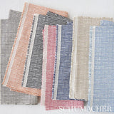Schumacher Brickell Indoor/Outdoor Navy Fabric