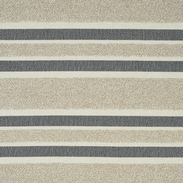 Schumacher Ohara Stripe Indoor/Outdoor Taupe Fabric