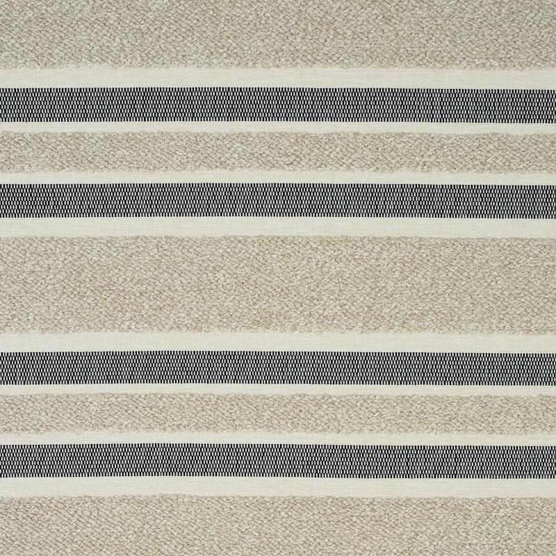 Schumacher Ohara Stripe Indoor/Outdoor Taupe Fabric