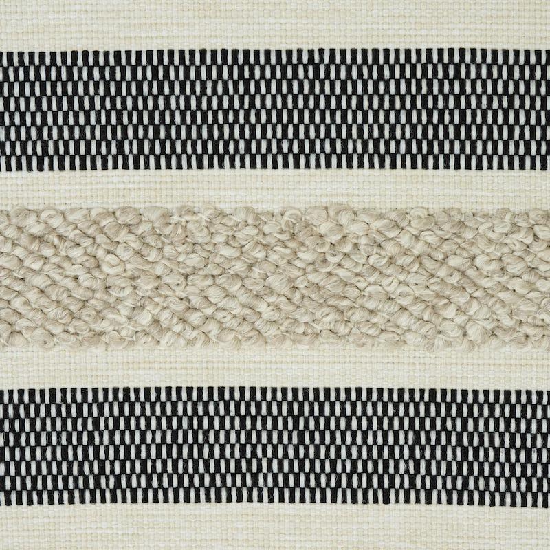 Schumacher Ohara Stripe Indoor/Outdoor Taupe Fabric