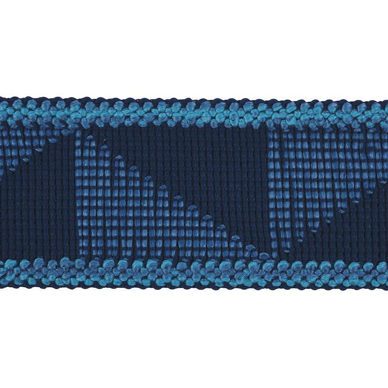 Schumacher Blue Teague Tape Indoor/Outdoor