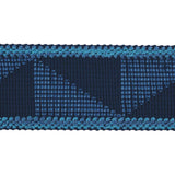 Schumacher Blue Teague Tape Indoor/Outdoor