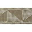 Schumacher Neutral Teague Tape Indoor/Outdoor
