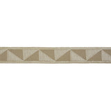 Schumacher Neutral Teague Tape Indoor/Outdoor