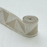Schumacher Neutral Teague Tape Indoor/Outdoor