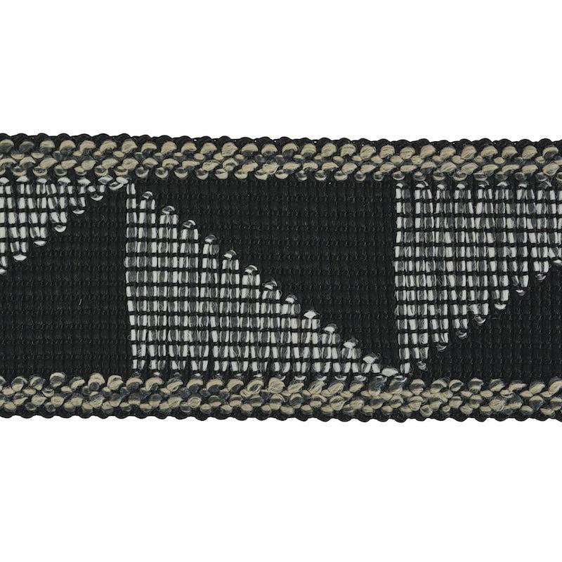 Schumacher Black Teague Tape Indoor/Outdoor