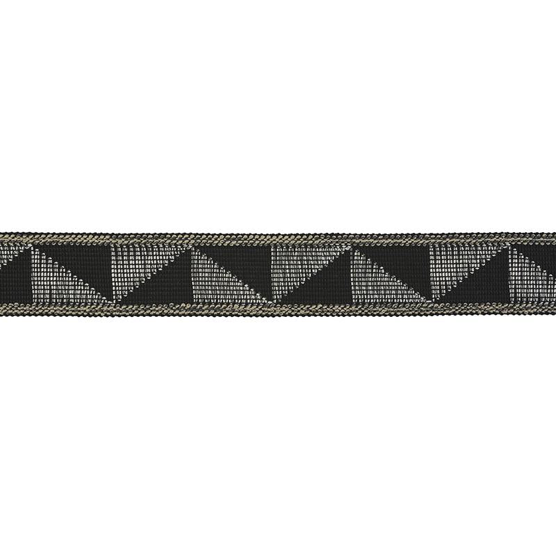 Schumacher Black Teague Tape Indoor/Outdoor