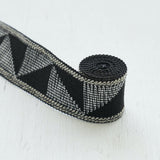 Schumacher Black Teague Tape Indoor/Outdoor