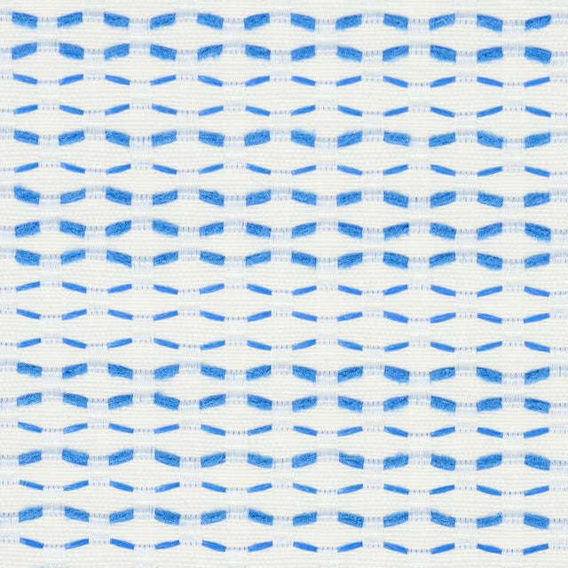 Schumacher Branford Indoor/Outdoor Blue Fabric