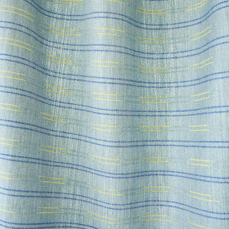 Schumacher Ainsley Stripe Indoor/Outdoor Sky Fabric