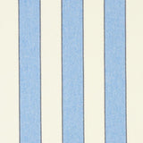 Schumacher Blumont Stripe Indoor/Outdoor Blue Fabric