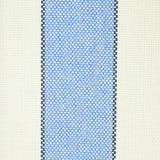 Schumacher Blumont Stripe Indoor/Outdoor Blue Fabric